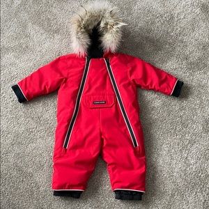 NWOT Canada Goose infant snowsuit
